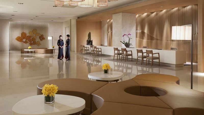 밀레니엄 호텔 타이중 외부 사진 The lobby of the hotel