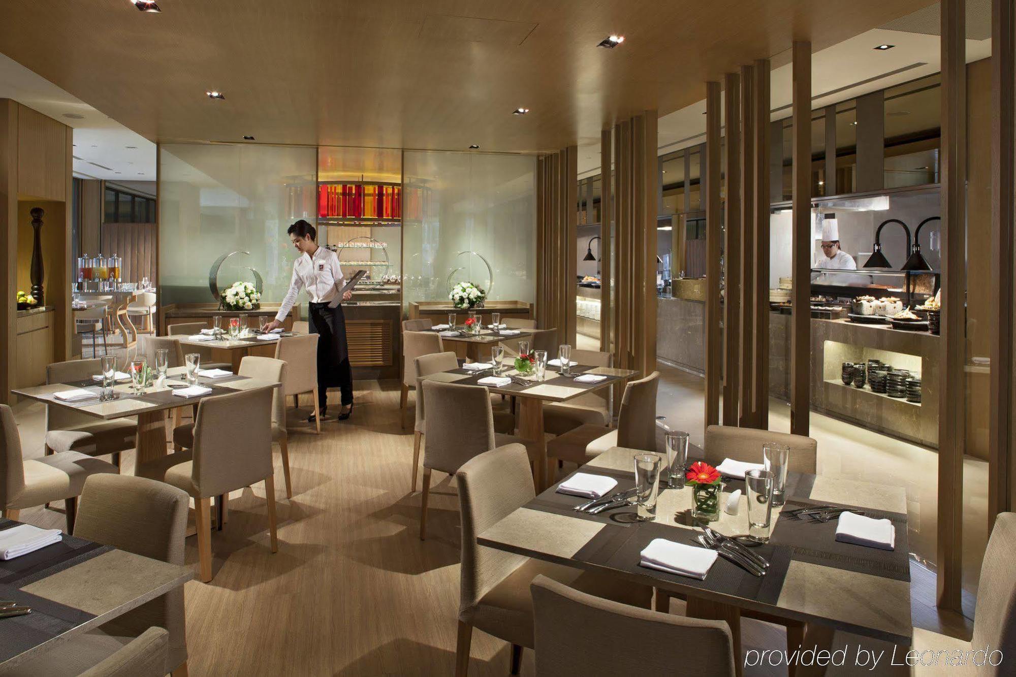 밀레니엄 호텔 타이중 외부 사진 The interior of the restaurant